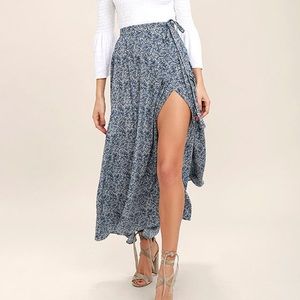 Lulus maxi skirt